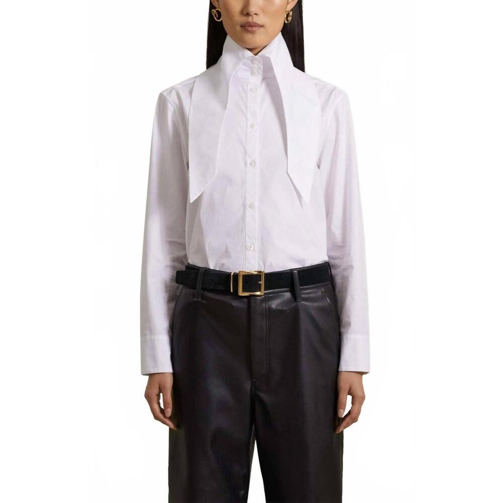 NEW KALLMEYER renee button up shirt in white